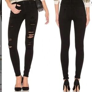 AGOLDE SOPHIE HIGH RISE SKINNY MOONSTRUCK WASH